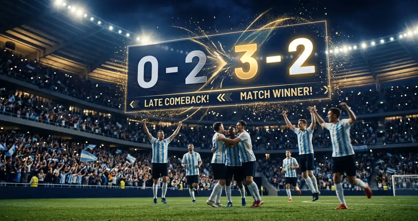 Argentína fagnar 3–2 sigri á Egyptalandi eftir stórkostlegan snúning í 16-liða úrslitum HM 2026